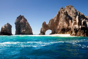 The famous natural arch at Lands End in Cabo San Lucas, Mexico.