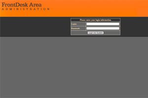 Frontdesk Login 